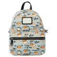 thumbnail image 1 of Deluxe Loungefly Gudetama Mini Backpack Lazy Egg PU Leather Purse Knapsack, 1 of 1