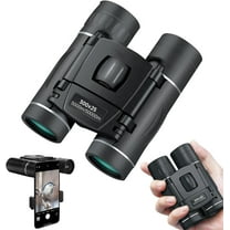 TGCUR 300x25 mm Binoculars with Neck Strap, Portable Bag, Phone Adapter, New