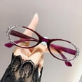 thumbnail image 4 of Lunettes de Lecture Rétro Femme Œil de Chat Lentille Grossie Lot L0, 4 of 6