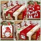 thumbnail image 2 of Camino de mesa navideño de Papá Noel, árbol de Navidad, muñeco de nieve, bandera de mesa, decoración navideña para el hogar, Año Nuevo 2024 2025, 2 of 5