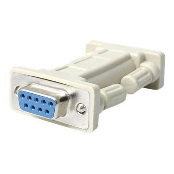 StarTech.com NM9FF DB9 RS232 Serial Null Modem Adapter - F/F