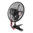 thumbnail image 1 of Ventilador De Refrigeración Para Coche De 8 Pulgadas, Soporte De Metal Negro Para Coche, Camión, SUV, RV, Barco, Ventilador Silencioso Con Tecnología De Reducción De Ruido Para, 1 of 7