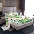 thumbnail image 1 of Erosebridal Monogrammed S Sheet Set Queen, Rustic Groovy Queen Sheet Sets, Initial Letter Bedding Sets Queen Size, Microfiber Room Decor, 4 Pieces, 1 of 7