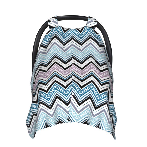 Car Seat Cover Baby - light stripes Breathable Infant Car Seat Cover for Baby Carseat, Lightweight Comfort Baby Essentials Must Haves Newborn Stuff for Girl Boy