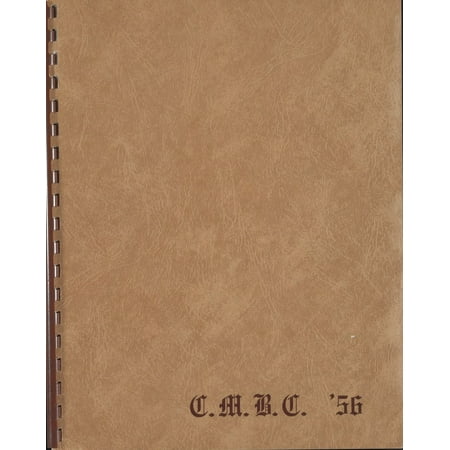 (Custom Reprint) Yearbook: 1956 Canadian Mennonite Bible College - Yearbook (Winnipeg Manitoba Canada)