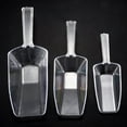 thumbnail image 5 of 3 Pcs Pallet Ice Scraper Shape Plastic Scoop - Transparent & ​20 Pcs Coffee Scoops/Tablespoon Plastic Measuring Spoons, 5 of 5