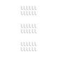 thumbnail image 3 of Ounissouiy 50 Pieces Curtain Rail Hooks Home Hardware Gliding Track Plastic Fittings Hangers Tools Curtains Fixators Clips Fixing Tracks Type1 NO1, 3 of 6