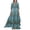 #41Dark Green, variant on Dresses for Women 2026 Elegant Classy Wedding Guest Dress Empire Waist Floral Print Italian Dress Dark Blue M