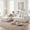 White + 4 Seat, variant on 107.9 Inch Cloud Modular Sectional Sofa with L-Shape Chaise, No Assembly Required Deep Seat Corner Couch for Living Room, Bedroom, Apartment, Black