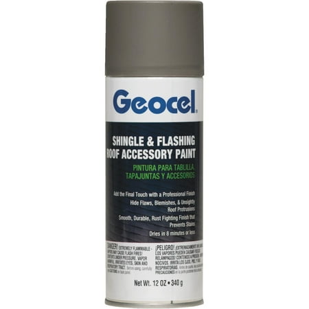 Stained Roof - Geocel Shingle & Flashing Roof Accessory Spray Paint