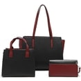 thumbnail image 3 of Set Marca Nicole Lee Satchel/de mano/cartera Career Woman Nicole Lee 3 Pcs, 3 of 3