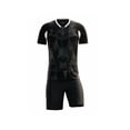 thumbnail image 3 of Conjunto de camiseta de fútbol para niños y hombres 22/23, 2 piezas, secado rápido, ropa deportiva de talla grande para niños y hombres, uniforme de entrenamiento de fútbol personalizado, 3 of 5