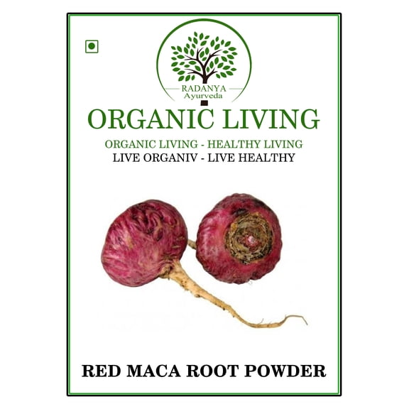 RADANYA Ayurveda Red Maca Root Powder, Pack Size: 200g