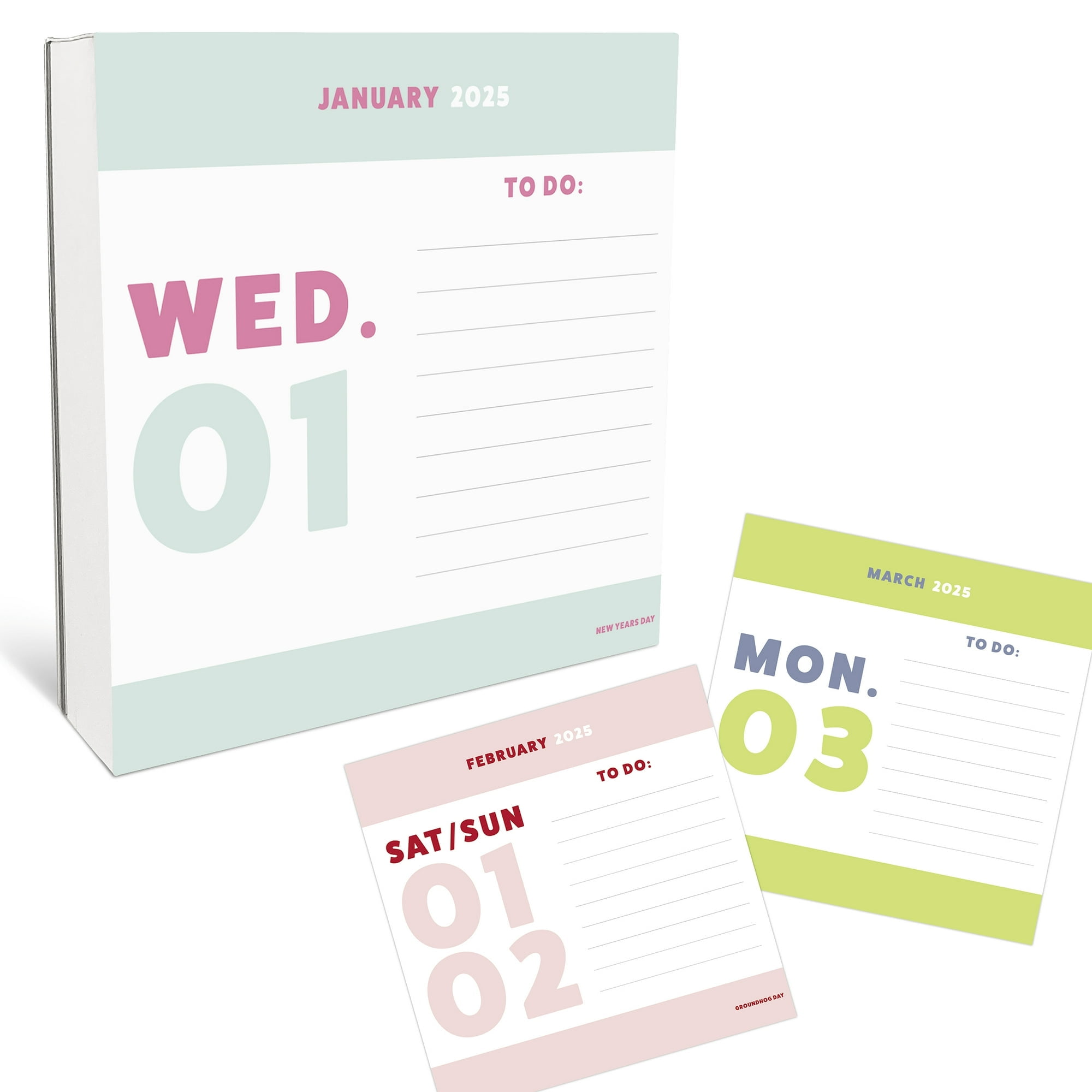 365 Daily Desk Calendar for 2025 by Graphique, Day to Day