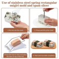 thumbnail image 5 of Onigiri Mold Set Stainless Steel Musubi Mold with Slicer and Triangle Rice Ball Mold and Rice Spoon Musubi Press Mold, 5 of 5