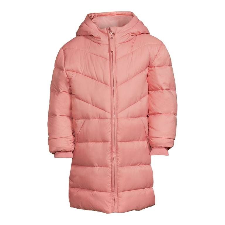 Toddler long hot sale puffer coat