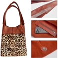 thumbnail image 4 of Women's Large Handbag, Oversized Leather Tote, Oversized Bucket Purse and Work Tote, 4 of 5