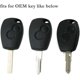 thumbnail image 4 of Funda de silicona azul para llave de coche CV4350 compatible con Renault Dacia 2 botones, 4 of 5