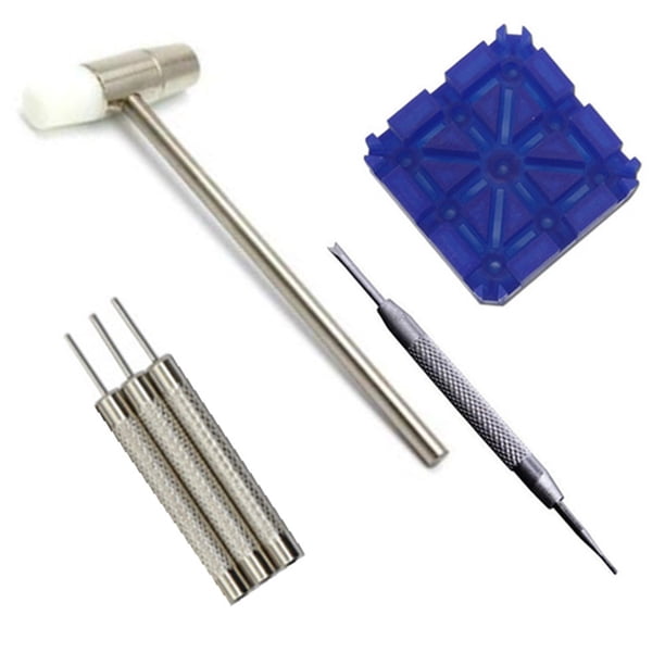 Kit de removedor de eslabones de correa de reloj removedor de pasadores de eslabones de correa de reloj removedor de correa de reloj Kit de herramientas para quitar correa de reloj ANGGREK Otros