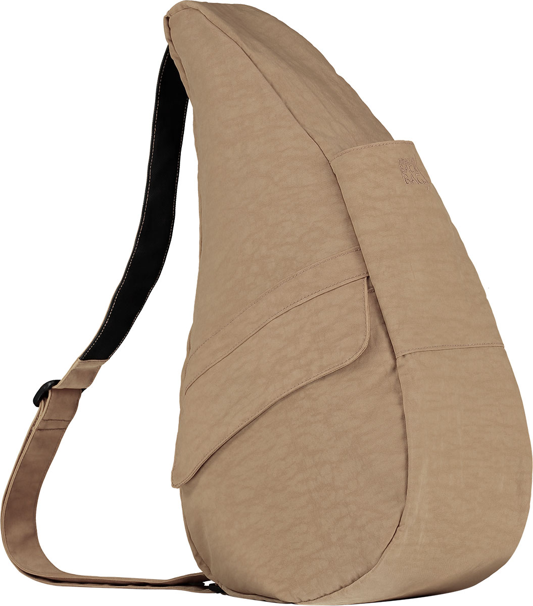 AmeriBag 19" Nylon Crossbody Sling Healthy Back Bag (Taupe)
