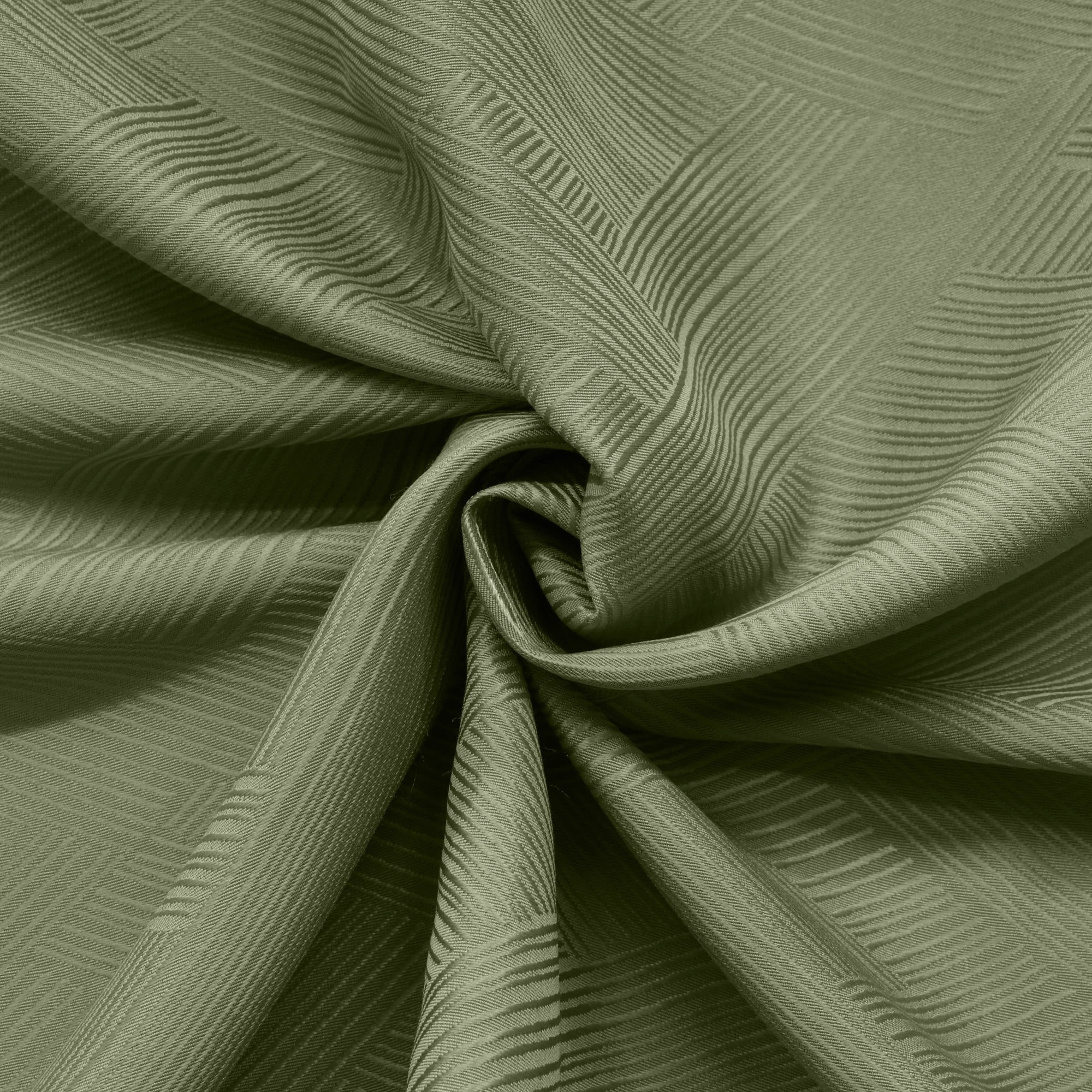 Loft Living Amora Light Filtering Grommet Indoor Curtain 52 x 108 in Green