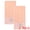 Pink, variant on Unique Bargains Floral Embroidered Hand Towels Soft Absorbent Set Pink/Brown 29" x 13"