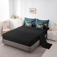 thumbnail image 3 of Catabedysis Cartoon Camping 7 Pieces Full Size Bedding Sets,Happy Camping Tent Print Full Size Bed in a Bag For Boys,Multicolor,Black Reversible, 3 of 7