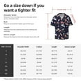 thumbnail image 5 of Gukieu Retro Rabbit Flower Print Men's Short-sleeved Shirts, Button-down Pocket Shirts, T-shirts, Beach Vacation Travel Summer Clothing-Medium, 5 of 5