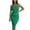 Green, variant on Tank Bodycon Dresses for Women, Tunic Slim Solid Color Midi Dress, Casual Sleeveless Backless Square Neck Work Sundres