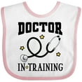 thumbnail image 3 of Inktastic Future Doctor in Training Boys or Girls Baby Bib, 3 of 4