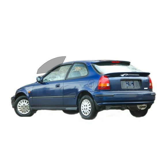 Haiy Co - PreCut 2Ply 70% Window Tint Film Kit For 1996-2000 Honda Civic Hatchback -Front Windows