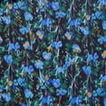 thumbnail image 2 of Zelouf Zs1909P Print Hi Multi Chiffon  , Sewing, DIY, Crafts Fabric by the Yard, 794 Kelly/turq, 3 Yard, 2 of 2