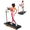With armrests and supports, variant on JCYTTCC Treadmill with 6% Incline and Handrail, 3 in 1 Under Desk Treadmill for Home Office, Portable Mini Treadmill with Remote Control, 2.5HP Quiet Motor, 300 lbs Capacity