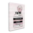 thumbnail image 4 of Stupell Industries Pink Fashion Bookstack Beauty & Fashion Painting Gallery Wrapped Canvas Art Print Wall Art, 24 x 30, 4 of 8