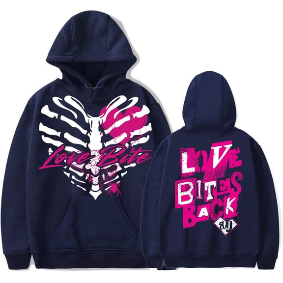 AJ Lee Merch Fans Hoodie – Unisex  Long Sleeve  Pullover Sweatshirt Streetwear for Wrestling Fans and Supporters