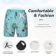 thumbnail image 3 of Fotbe Travelling on Airplane Traje de Baño para Hombre – Shorts de Natación de Secado Rápido con Forro y Bolsillos-Large, 3 of 6