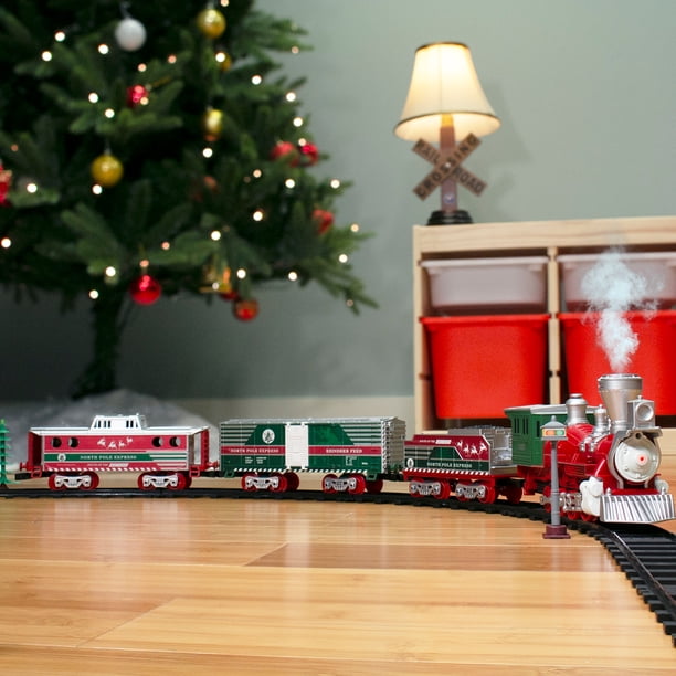 Lionel Trains ライオネル 列車 24個クリスマス オーナメント Lionel Trains North Pole Express Holiday Train Set for Indoors