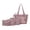 MM Dusty Pink, variant on MKF Collection by Mia K. Marimar Women's Tote Bag with Pouch and Wristlet, Signature 4 Piece Set - Black
