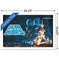 thumbnail image 3 of Star Wars: A New Hope - Horizontal Banner Wall Poster, 14.725" x 22.375" Framed, 3 of 6