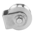thumbnail image 2 of 3X 2 Inch Roller Wheel Bearings U Groove Pulley Wheels Detachable Heavy Duty Grooved Wheel, 2 of 7