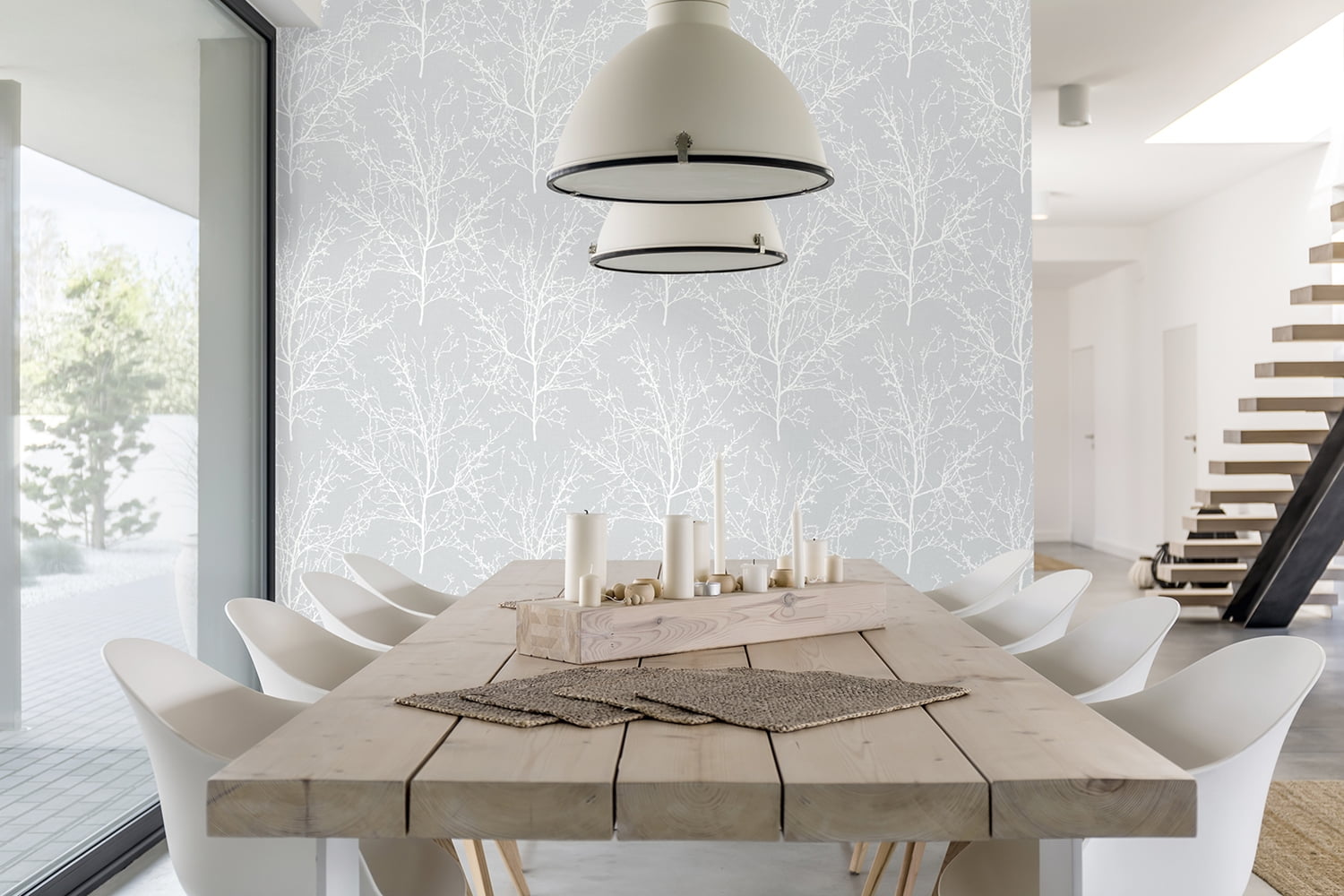 NextWall Tree Branches Peel and Stick Wallpaper