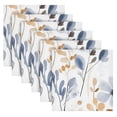 thumbnail image 6 of WOBOGO Watercolor Wildflowers Cloth Napkins 4 Pieces Soft Elegant Touch Durable Absorbent Quick Drying for Elegant Dining, 6 of 8