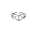 thumbnail image 1 of Anillo de 26 letras chapado en acero de titanio, anillo de dedo índice con apertura en inglés, anillo hueco Wmkox8yi  sjalhkljlk1998, 1 of 1