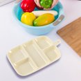 thumbnail image 2 of Under $5 Clearance! Plates for Snack, Candy and Fruit, InsCrazy Vegetable Preparation Tray Wall Mounted Hot Pot Soy Dipping Side Dishes Storage Tray, 2 of 6