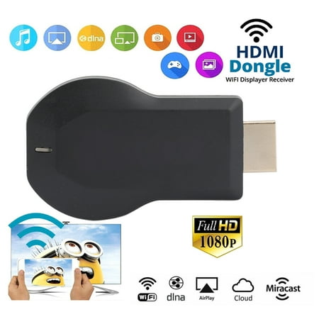 4K M4+ Air Play HD TV Stick WIFI Display Receiver Dongle Streamer