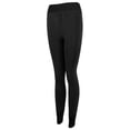 thumbnail image 2 of Polainas térmicas forradas polainas medias elásticas de invierno con súper suave Negro Hugo Leggings térmicos, 2 of 10