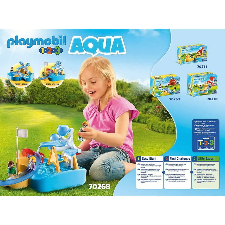 Playmobil aqua 1.2.3 carrousel à eau