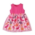 thumbnail image 1 of Robe Fille Tout-Petit Sans Manches à Imprimés de Dinosaures, Robe de Fête Dansante, Robe Fille Taille 2-3T, 1 of 6