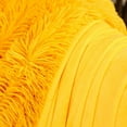 thumbnail image 5 of Warm Throw Blanket Soft and Cozy 51x63 Inches Yellow Lightweight Flannel Fleece for Bed Couch All Seasons Gift Idea, 5 of 5