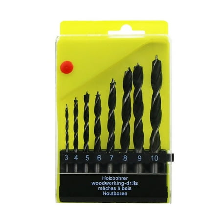 

8Pcs Three Point Woodworking Drill Wood Drill Bits Kit 3-10mm Drilling for Wood